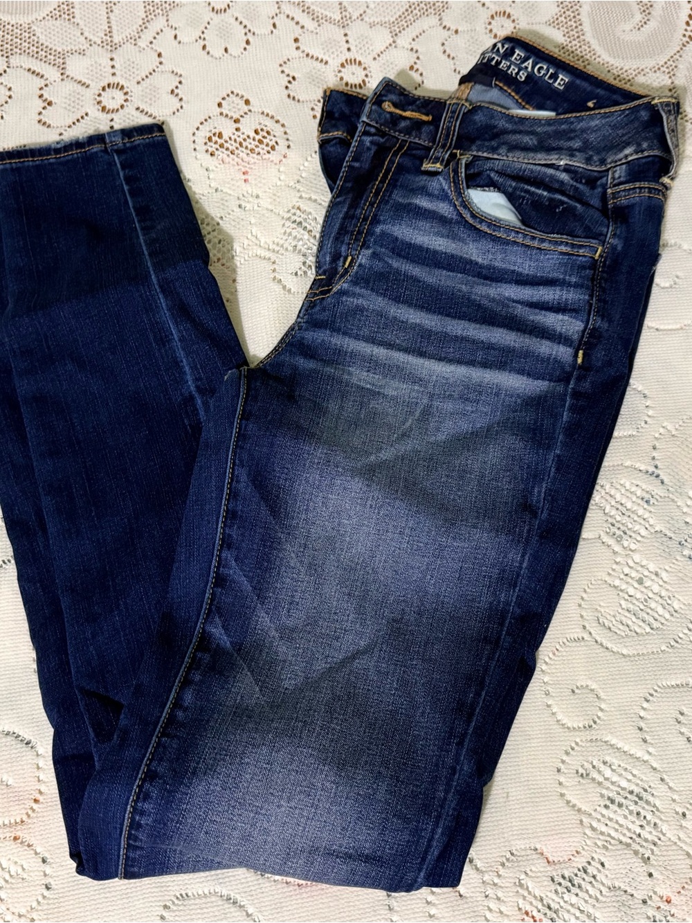 American Eagle Outfitters Women's Skinny Jeans-4 Long